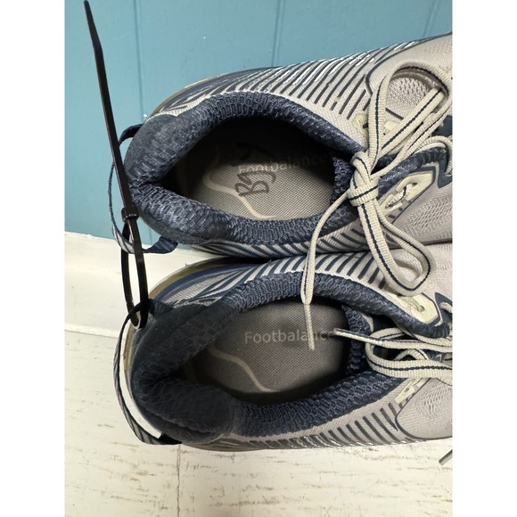 Hoka One One Bondi 5 Mens Running Shoes Grey Navy Gold 1014757 CGMN Size 11.5 main image 4